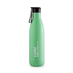 Cello Puro Steel-X Neo 900 Inner Steel Insulated Water Bottle 720ml, Green | ISI Certified | PU Insulated | BPA Free, Leakproof | Insulated Cold Water Bottle for Office, School, Cycling, Gym & Travel- Amazon
