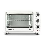Bajaj 1603 16 Liters Oven Toast Grill (OTG) | 1200 Watt | Cool Touch Handles | Grill, Bake & Roast | Heat Resistant | Tempered Glass- Amazon