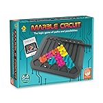 Brand Conquer Brain Training Puzzle Marble Circuit Logic Game for 1 Player Great Gift for Kids who Like Puzzles & Brain teasers 64 Card Challenges & 24pcs Fun for Kids & Adults Ages 8+ (Logic Game)- Amazon