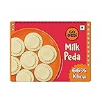 GO DESi Milk Peda – 180/150 grams | 66% Khoa | No Artificial Flavours | Sweets | Doodh, Malai Peda- Amazon