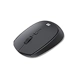 Portronics Toad 23 Wireless Optical Mouse with 2.4GHz, USB Nano Dongle, Optical Orientation, Click Wheel, Adjustable DPI(Black)- Amazon