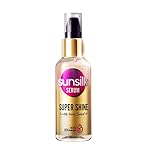 Sunsilk Super Shine Hair Serum For Dry frizzy Hair with Vitamin E Nourishment, 48 hour frizz free, non-sticky, 45ml- Amazon