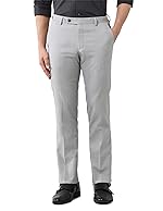 Arrow Men’s Tailored Fit Checked Trousers Beige- Amazon