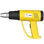 Asian Paints Trucare Heat Gun 1800 Watt with Temperature Control Feature Nozzle Attachment for Removing & Drying Paint Coats Welding & Roofing Repair (Yellow)- Amazon