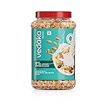 Vedaka Muesli | 1 Kg Jar | Contains 88.9% Dry Fruits, Nuts and Multgrains | No Added Refined Sugar | High in Fiber | No Added Preservatives | Quick Breakfast- Amazon