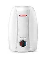 Racold PRONTO NEO Electric Instant Water Heater 5L – Vertical Geyser for Bathrooom, Anti Backflow System, 3 Safety Levels, Rust Proof Body, Faster Heating, with Fire Retardant Cable, White- Amazon