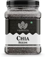 Yajurveda Raw Chia Seeds For Eating Unroasted chia Seeds Immunity Booster, Weight loss Chia Seeds (1 kg)- Flipkart