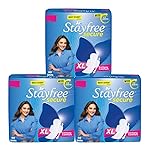 Stayfree Secure xl | Combo packs 120 Pads | Cottony Soft Sanitary Pads for Women | with Leak Lock Technology | Odour Control | Absorbs upto 100% Fluid | Up to 12 Hours of Protection |- Amazon