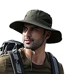 Electomania Sun Protection Cap for Men, Beach Fishing Hat, Summer Hat for Men, Round Sun Cap for Hiking, Fishing, Gardning, Travel- Amazon