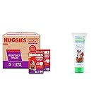 Huggies Complete Comfort Wonder Pants, Small (S) Combo Pack of 2, 86 count Per Pack, (172 count) & Mamaearth 100% Natural Berry Blast Kids Toothpaste, Oral Care – 50 gm- Amazon