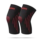 Knee Caps for Women and Knee Support for Men, Anatomically Designed with 3D Seamless & Angular Design for Enhanced Comfort and Support, Elite Pro, Size M- Amazon