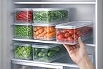 HomeWiz Noodle Container (Pack of 6) | Freezer Safe Food Storage Boxes with Lid | Stackable Plastic Kitchen Containers for Noodles, Pasta, Leftovers & Meal Prep | Refrigerator Organizer- Amazon