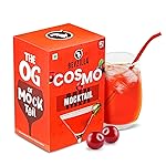 Bevzilla Mocktail Mixer – Cosmopolitan (5 Pouches), Non Alcoholic| Makes 5 Drink| Refreshing| Low Calories| Instant Mocktail| Easy To Make| Party Mixer for Drinks- Amazon