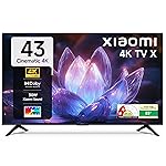 Xiaomi 108 cm (43 inch) X Ultra HD 4K Smart Google LED TV L43MB-AIN- Amazon