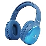 ZEBRONICS Thunder Pro (2026 Upgrade) Wireless Headphones, BT v6.0, True 60 hrs Playback, 40mm Drivers, ENC, Gaming Mode, Dual Pairing, Deep Bass, AUX & microSD, Rapid Charging (Blue)- Amazon
