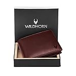 WildHorn Wallet for Men Leather Original, Mens Wallet, Leather Wallets for Men Stylish, Bi-Fold Wallets for Man, 9 Card Slots, Secret Card Slots, Coin Pocket, Gift for Mens (Green)- Amazon