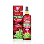 Dabur Gulabari Rose Oil & Tea Tree Face Toner Mist & Rosewater with Salicylic Acid – 100ml | Treats breakouts, blackheads, and whiteheads | Tightens and Refines Pores | Alcohol free- Amazon