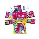 Cello Plastic Colourup Celebration Kit | Colour Set For Kids With Crayons, Sketch Pens, Coloured Pens & Activity Book | Gift For Kids’ Birthdays & New Year Gift- Amazon