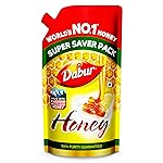 Dabur Honey – 750g Refill Pouch | 100% Pure | World’s No.1 Honey Brand with No Sugar Adulteration | For Fitness & Health | Natural Immunity Booster | 100% Indigenous | Rich in Antioxidants & Minerals- Amazon