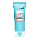 Lakme Micellar Pure Facewash for Deep Pore Cleanse | Face Cleanser for Dirt, Oil and Makeup Removal | Cleansing Face Wash 100g- Amazon