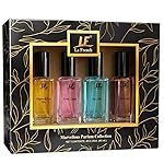 La French Marvellous Perfume Collection Gift Set – 4 × 20ml (80ml) | Long-Lasting Unisex Fragrance Set | Premium Perfumes for Men & Women | Ideal Gift for All Occasions- Amazon