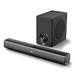 Mivi Nex 100 Sound Bar for Smart TV | 90W 2.1 Channel Home Theatre Speaker with Subwoofer | Bluetooth v5.3 | Deep Bass | Music System for Wireless | Speaker Home Theatre | Made in India- Amazon