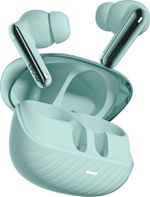 MarQ by Flipkart Rhythm Q1035 72 Hours Playtime Type C Fast Charging Bluetooth Six Mic ANC Bluetooth Headset (Green, True Wireless)- Flipkart