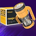 Goldmedal Ranger Solar Filament Lamp – CNW + Red, Blue, Pack of 1 Multi-Function | Warning Lights | Inbuilt Solar Panel | Touch Sensor | USB Charging | Energy Saving- Amazon