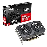 ASUS Dual Radeon™ RX 7600 V2 OC Edition 8GB GDDR6 Graphics Card (PCIe 4.0, 8GB GDDR6, HDMI 2.1, DisplayPort 1.4a, 2.5-Slot Design, Axial-tech Fans, GPU Tweak III)- Amazon