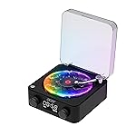 acer DreamWave Bluetooth 5W Speaker with Built-in 1500mAh Battery | TF Card & AUX Support | Water Ripple Night Light, White Noise Sound Machine, RGB Ambient Lamp, Portable Bedside Device- Amazon
