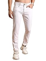 Highlander Men’s Straight-Fit Jeans | Classic & Modern | Stretchable Denim | Jeans for Man | Men Jeans- Amazon