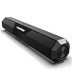 Blaupunkt SBA20+ 20W Bluetooth Soundbar for TV with Bluetooth/SD Card/Aux, Mini Sound/Audio System for TV Speakers, Mobile, PC, Projectors, Tablets, Laptops- Amazon