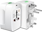 All-in-One Universal Travel Adapter, Upto 6A, Universal Socket, Swappable Pins for EU|KR|UK|US|JP|AUS|CN, for Mobile, Tablets, Laptops, & Grooming Devices- Amazon