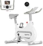 Lifelong Fit Pro Spin Bike with 8Kg Flywheel| Adjustable Resistance| Heart Rate Sensor Upright Stationary Exercise Bike (White)- Flipkart
