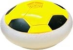 VGRASSP Hover Football, Soft Eva Material Foam Bumper Air Indoor Soccer Made in India for Kids, Toy with Multi Colour LED Lights, Best Gifts for Toddlers, Boys and Girls (Yellow)- Amazon