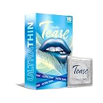 Kindly Tease Ultra Thin Condoms for Men, Pack of 10 – Extra Sensitive,0.05 MM Thin For Skin Like Feel, Paraben Free, Safe & Comfortable Protection- Amazon
