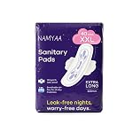 Namyaa Sanitary Pads XXL 320mm – Extra Long, Ultra Thin, Winged & Leak-Proof Pads for Heavy Flow – Breathable, Rash-Free Comfort (40 Pads)- Amazon