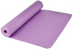 Eco-Friendly Non-Slip Yoga Mat 4mm – Anti-Skid Exercise Mat for Home, Gym, Outdoor Workouts | Meditation, Yoga Asanas, Fitness | Yoga Mat for Men, Women & Kids – Multicolor ( Color may vary as per availability ) (Purple, 4 mm)- Amazon