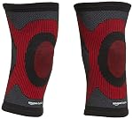 Amazon Basics – Premium Knee Cap Support | Medium Size | Quick Sweat-Dry Material | Ergonomic Design | For Execrise, Gym, Running, Cycling | Nylon- Amazon