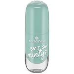 Essence gel nail colour 40 ISN’T SHE minty?!, gel nail polish, high-shine finish, long-lasting colour, 8 ml- Amazon