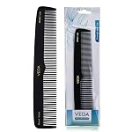 Vega Handcrafted Graduated Dressing Comb for Men & Women, Detangling, Daily Grooming | Cellulose Acetate Derived Non-petroleum Based Material from Plant, (India’s No.1* Hair Comb Brand, HMBC-101)- Amazon