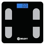 Boldfit Weight Machine for Home Digital Weighing Machine for Human Body with LCD Display Max Weight Capacity 180Kgs (Batteries Not Included) – Bathroom Scale for Home- Amazon