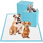 Bulubaky 6 Layers Leak-Proof Super Absorbent Puppy Pads Pee Pads for Dogs, XXL Extra Large Thicken Polymer Quick Dry Wee Wee Pads, Disposable Pet Training Pads for Dogs Cats Rabbit Parrots- Amazon