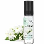 Jasmine Attar 6ml | Long Lasting Floral Attar Perfume Oil | Non Alcoholic Jasmine Ittar | Premium Roll-On Fragrance for Men & Women Eid, Ramadan Gifts, Non Alcoholic & Vegan Fragrances- Amazon