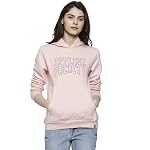 Campus Sutra Women’s Cotton Hooded Neck Sweatshirt (CTWIN22_H_W_OFS_PNK_Pink_1_XL)- Amazon
