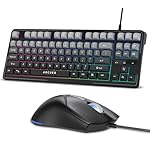 Archer Tech Lab Wired Gaming Keyboard and Mouse Combo| RGB Backlit, 87 Keys with 19 Anti-Ghosting, 7-Button Mouse, Adjustable 4 DPI (1200-3600) USB Plug & Play for PC Laptop Mac PS5 Xbox (Astra G300)- Amazon