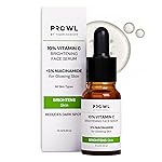 PROWL by Tiger Shroff 10% Vitamin C Serum for Daily Glowing Skin | Reduces Dark Spots & Evens Skin Tone for Men | Face Brightening Serums for All Sensitive Dry Oily Combination Skin Care | 10ml- Amazon