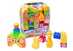 Negi Educational Toys 40 Pcs Set for Kids | Building Block for Moter Skill | Mental Exercise | Observed Coordination | Communication Skills for Age 3 Year and Up BIS Approved- Amazon