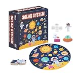 Jam & Honey Outer Space Solar Sytem Jigsaw Puzzle | Zero Gaps | Learning Aid | Educational Toy | for Boys & Girls | Suited for Ages 5 Years and Above | 61 Pieces- Amazon