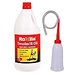 Roxila® Pure Silicone Treadmill Lubricant Oil 1 Litre | High Viscosity Belt Lubricant with Easy Dispenser | Reduces Noise & Friction | Extends Motor & Belt Life | Compatible with All Treadmills- Amazon